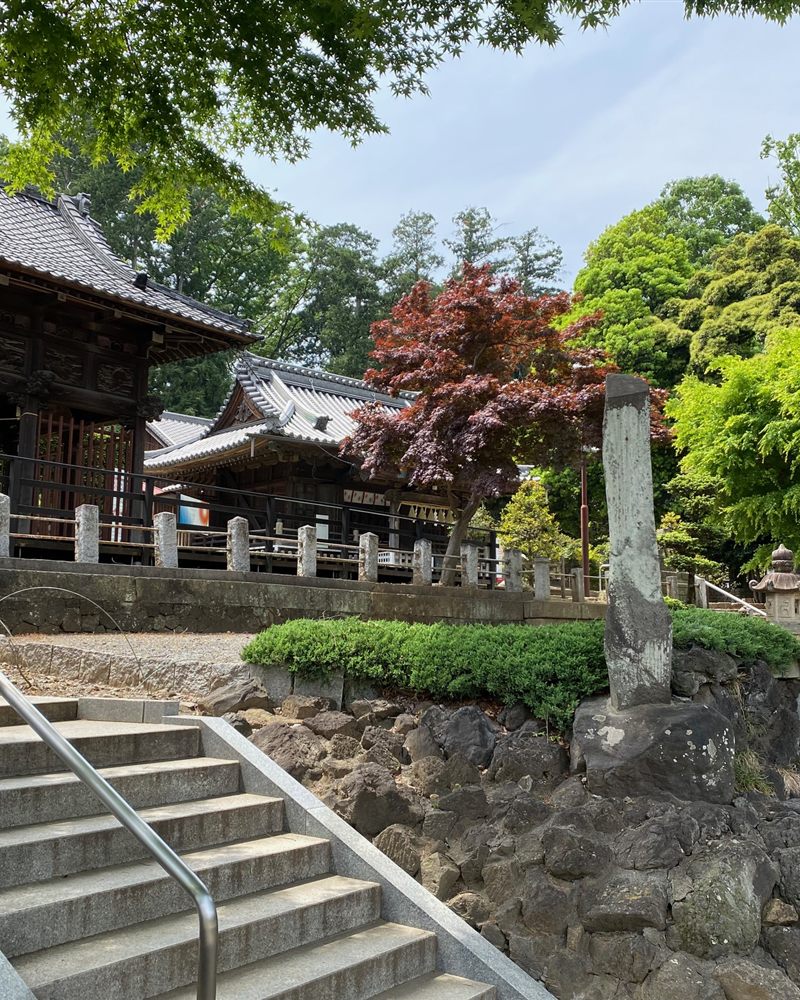 瀧宮神社の境内風景